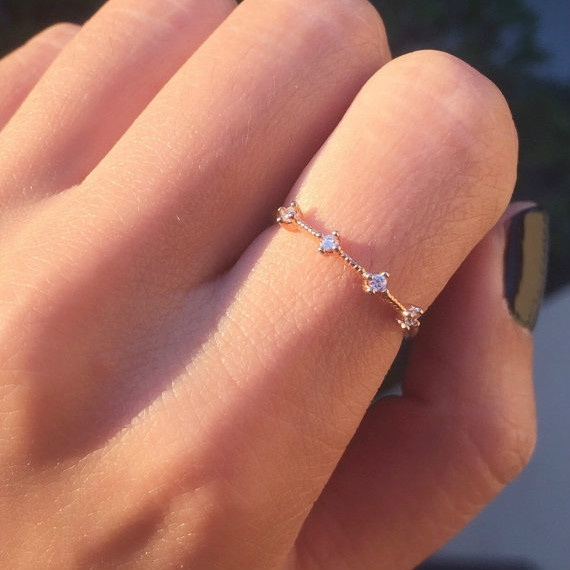 Small simple hot sale promise rings