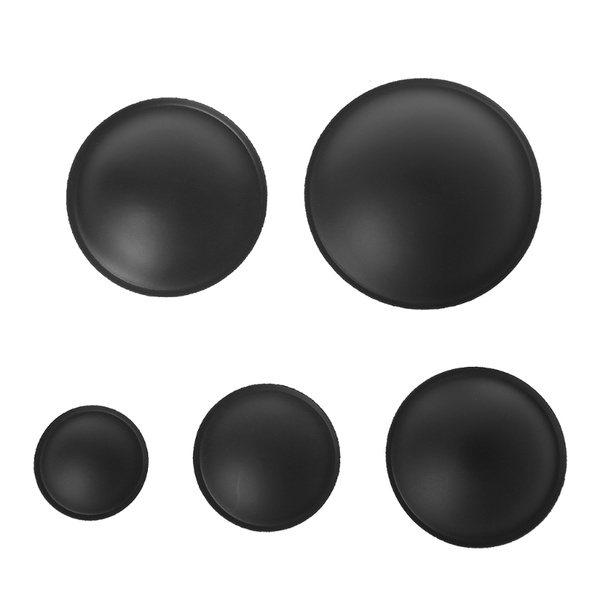 Lot De 4 Capots Anti-poussière Pour Haut-parleur - Dôme En Papier 90mm/3.5" - Pour Bricolage Audio