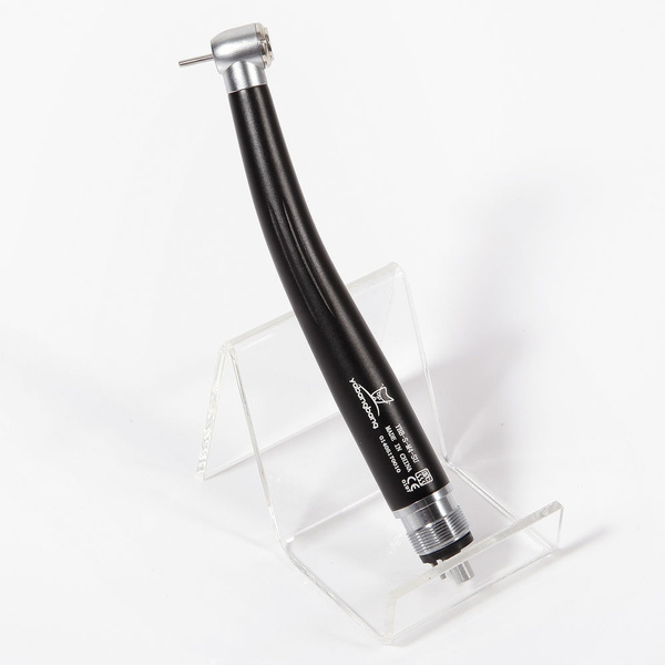 Dental NSK Style high speed push button standard head air turbine handpiece 4 hole CHABM black