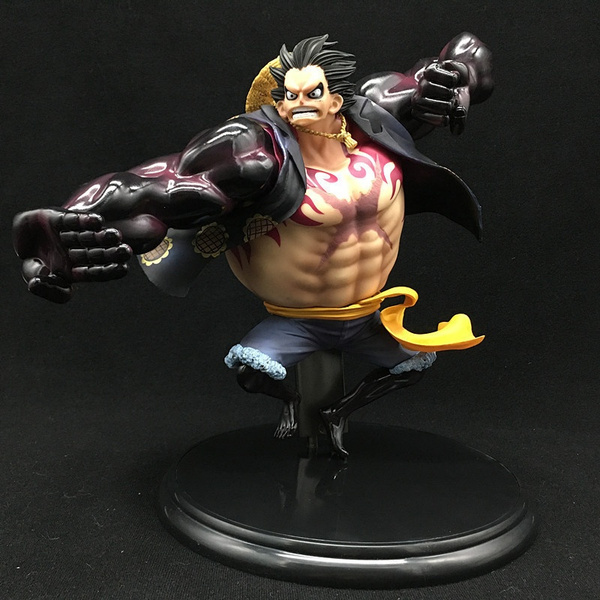 Anime One Piece Monkey D Luffy Gear 4 Gear Fourth Pvc Action Figure Resin Collection Model Toy Doll Gifts Cosplay Creative Wish