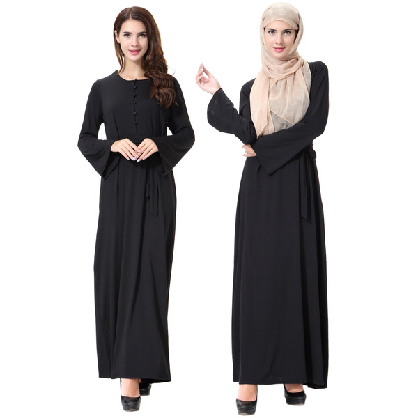 Plus Size Fashion Islamic Clothing Muslim Dresses Abayas Women