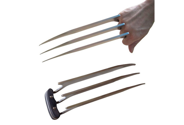 X-Men Wolverine Hugh Paw Jackman Toy Glove LED Lights Cosplay Costume Halloween