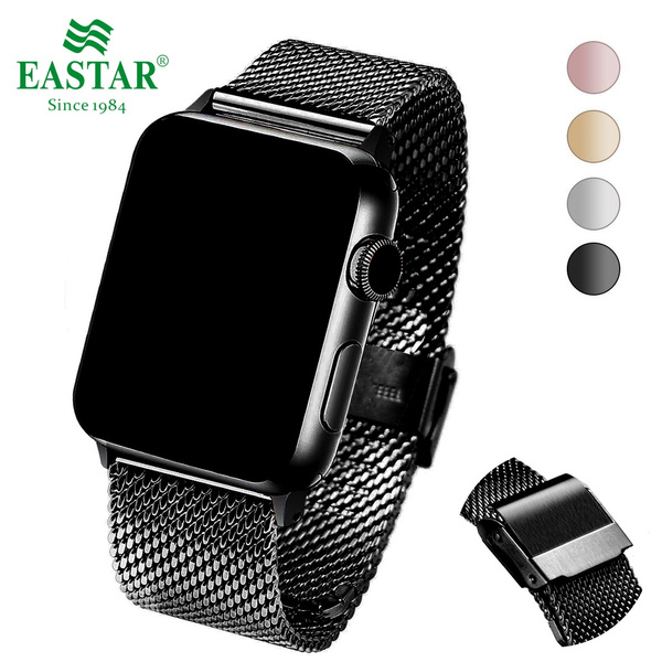 apple watch 3 stainless steel milanese loop
