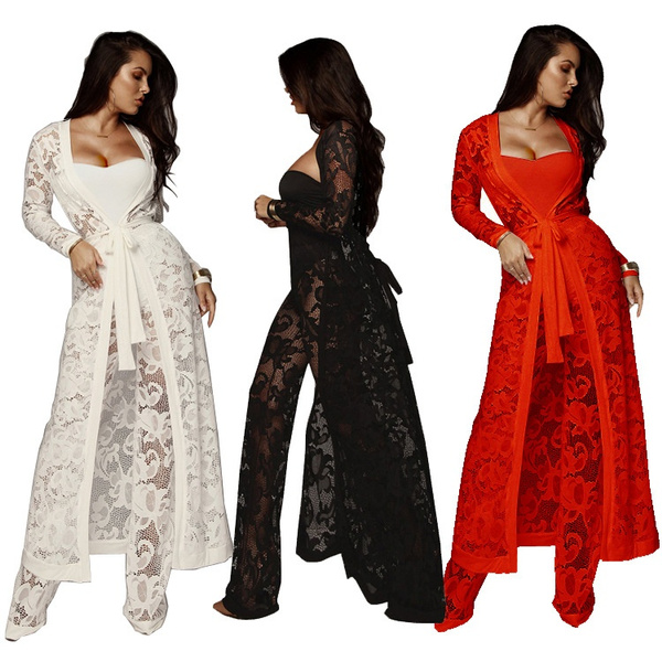 3-Piece Ladies Complete Outfit Dress Pant