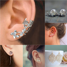 Sterling, 925 sterling silver, silver earrings for women, Stud Earring