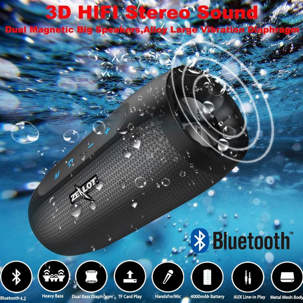 Zealot s16 hifi portable best sale bluetooth speaker