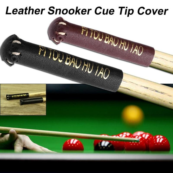 9mm X5 QNT = NEW Blue Leather Push on Snooker Tips Pool Cue 8mm 13mm = IN X3 