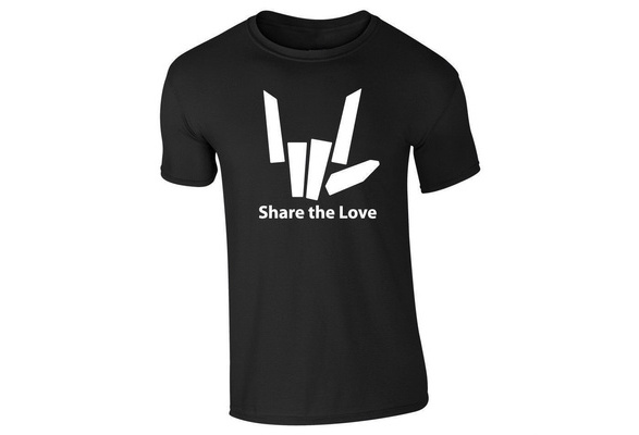Love Da Uomo Share The Gilet FUNNY youtuber compagno sharerghini manica meno T-shirt 