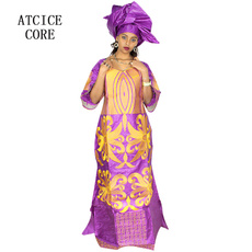 africanbazinriche, Women's Fashion, embroidery dress, Dress