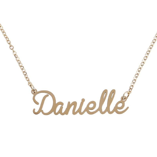 Unisex Fashion Customized Nameplate 