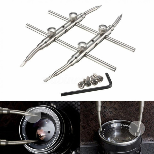 Camera Repair DSLR Lens Spanner Wrench Open Tools Opening Tool Wish
