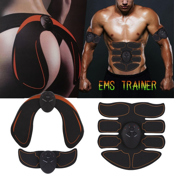 EMS Hip Muscle Stimulator Fitness Lifting Buttock Abdominal Arms