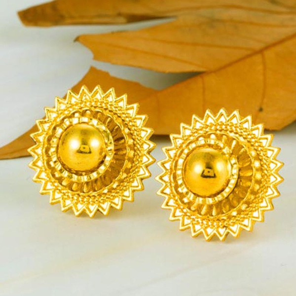 New Design Gift Jewelry Women Simple Luxury Fashion Gold Huggies Earrings -  China 18K Gold Earring and Earring Women price | Made-in-China.com