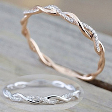 Sterling, wedding ring, 925 silver rings, Women jewelry