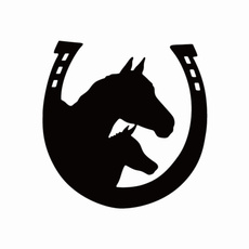 Car Sticker, horse, silhouette, Animal