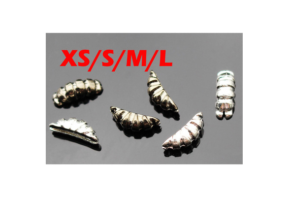 24 pcs 4 sizes Ribbed Tungsten Scud Bodies scud Shrimp Back Fly Tying Weight