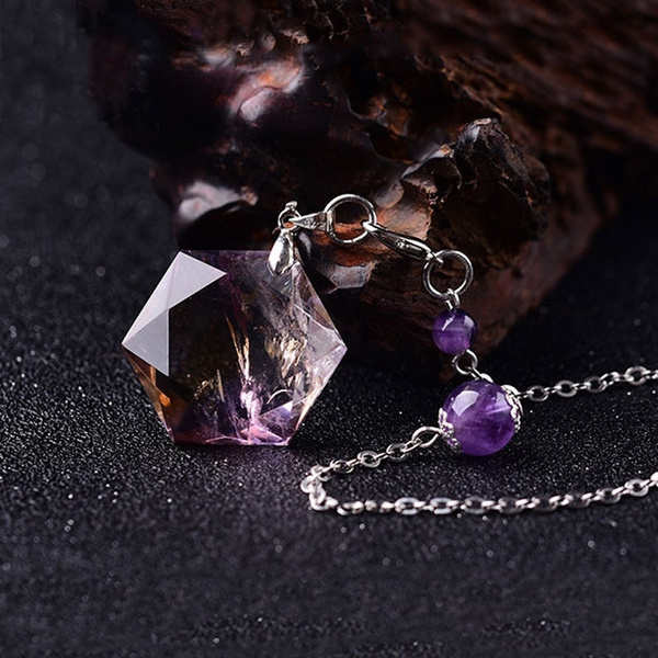 ametrine star of david pendant