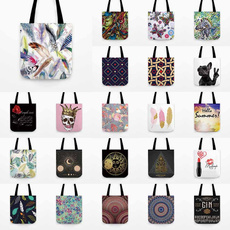 Shoulder Bags, Capacity, Tote Bag, Floral
