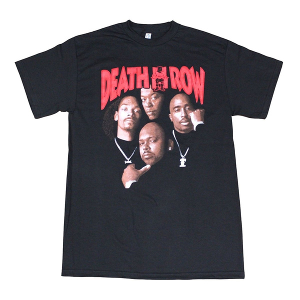 Death Row Records Tupac Dre Poster Men's T-Shirt Black | Wish