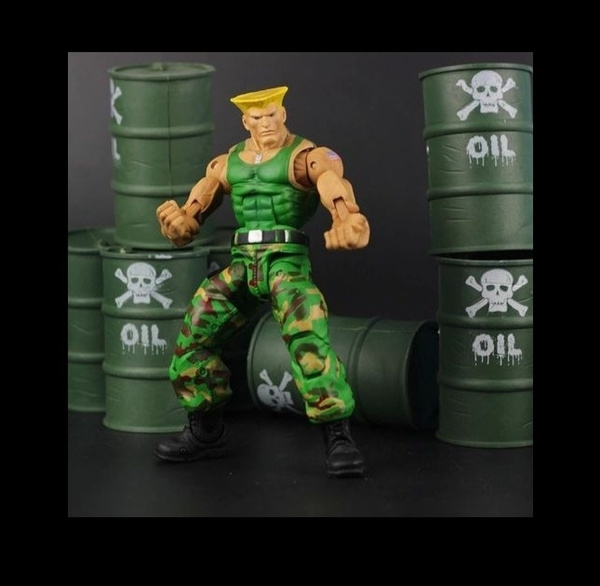 Street Fighter 4 Guile in Charlie Costume - NECA Comicon 2009 EXCLUSIVE :  : Toys