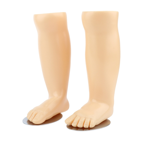 Pair of Baby Kids Child Feet Mannequin Foot Model Mannequin Mannequin Sock