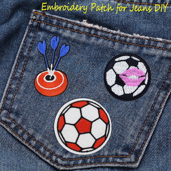 Jeans Decoration, Diy Badges, Sticker