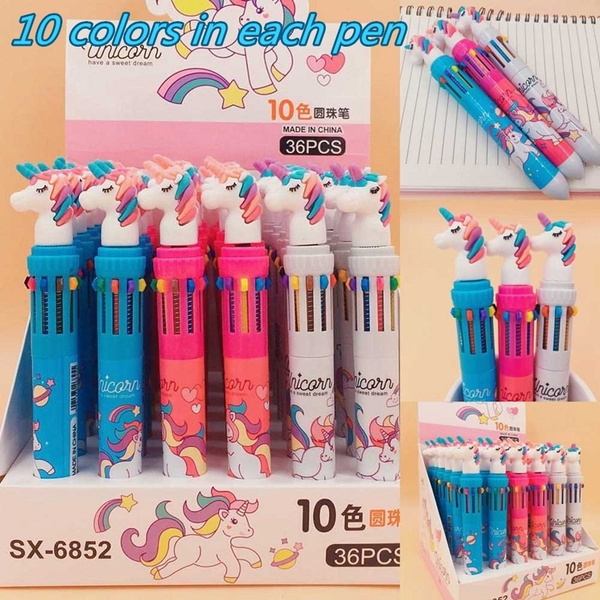 Multi Color Unicorn Pen