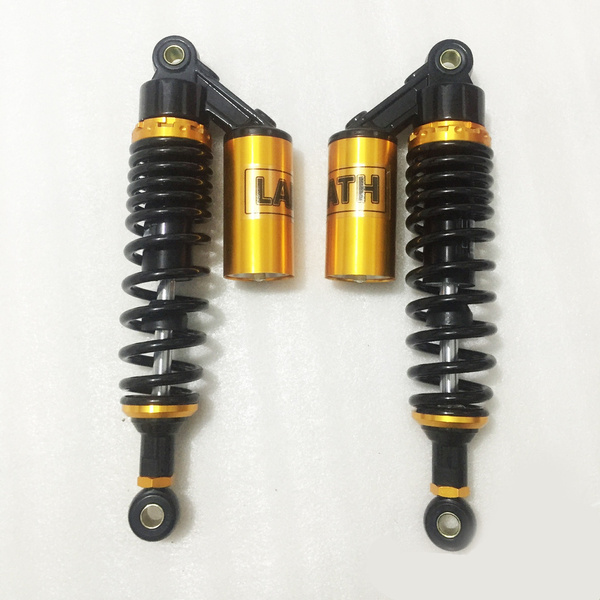Motorcycle Shock Absorber 320mm 330mm 340mm Motorcycle Air Shock Absorber Rear Suspension Fit for Suzuki cx500 xjr400 GSX750 CB400 TRX250R 450R 400ER Motorcycle Absorber Motorcycle Rear Shock 