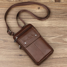 smallshoulderbag, Fashion, genuine leather bag., cellphonecasepursepouchbag