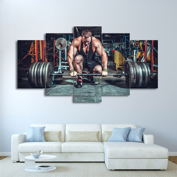 Wall art discount for fitness room