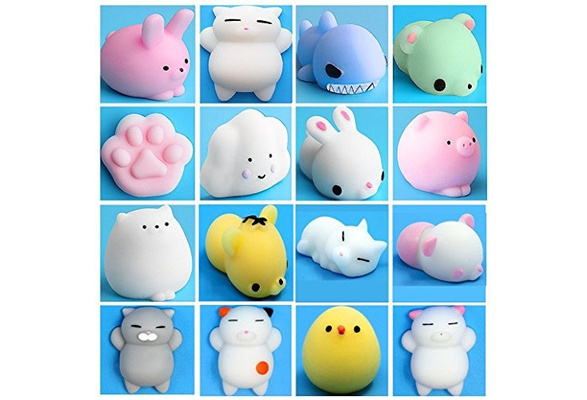 Squishy Outee 16 Piezas Mochi Animales Juguetes Mochi Sqh Squishy Outee 16 Piezas Mochi Animales Juguetes Mochi Sqh