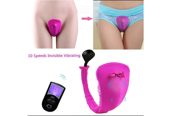 NEW! Vibrating Panties Best 10 Functions Wireless Remote Control Strap on C-String  Underwear Vibrator for Women Sex Products