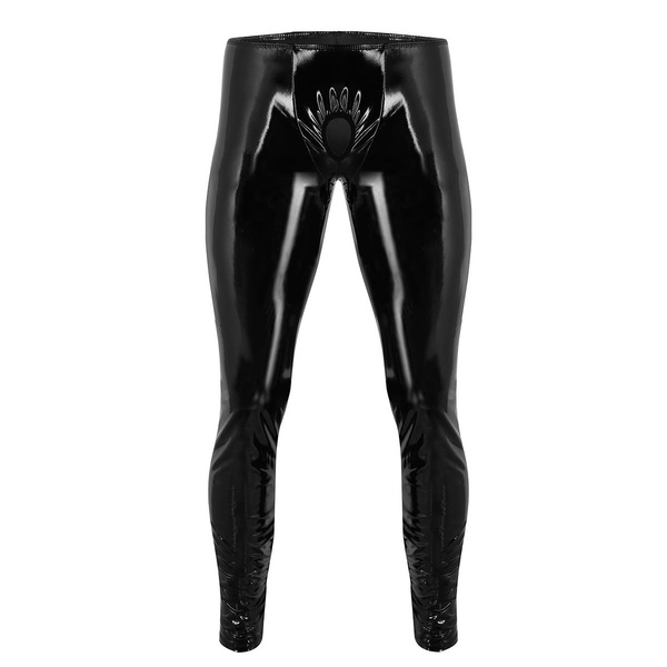 Men's Lingerie Patent Leather Latex 