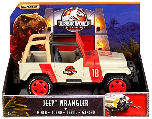 matchbox cars jurassic park