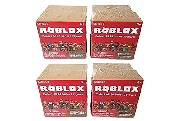 Roblox Series 2 Action Figure Mystery Box Set Of 4 Wish - roblox series 8 mystery box 24 packs jazwares toywiz