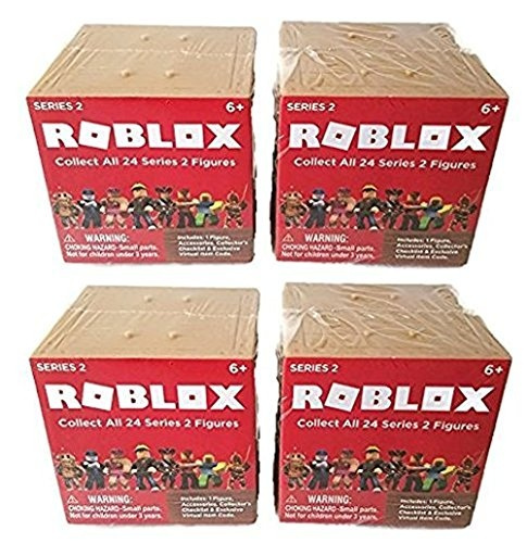 Roblox Series 2 Action Figure Mystery Box Set Of 4 Wish - roblox series 2 action figure mystery box juego