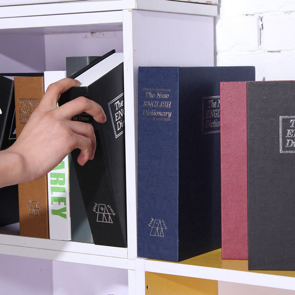 Secret Hidden Book Storage Box