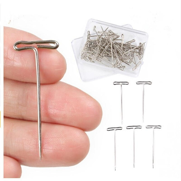  Wig T Pins - 100 Metal Wig T Pins Wig Pins for