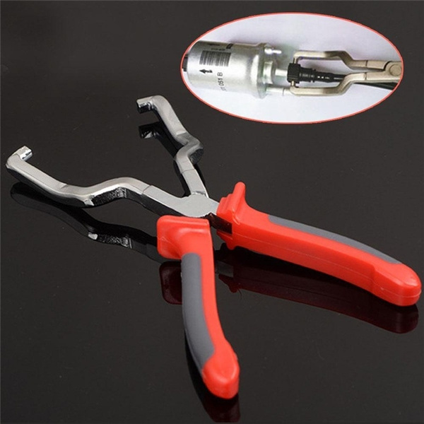 1pc Fuel Line Petrol Clip Pipe Hose Release Disconnect Removal Pliers Tool 