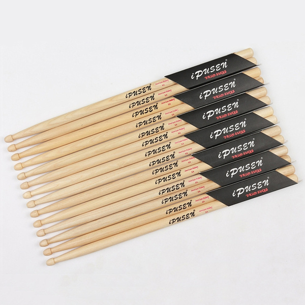 Professional Hickory Walnut Wood Drum Sticks 5A Drumsticks 7A Musical ...