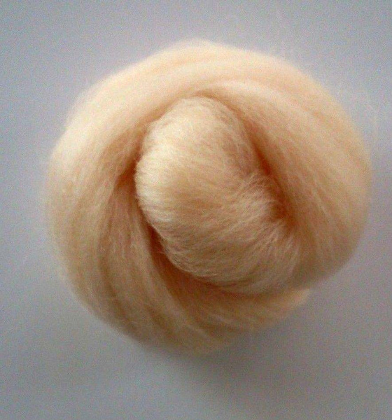 45g Needle Felting Pink Flesh Skin Tones Felting Wool Roving For 3D Projects Wish