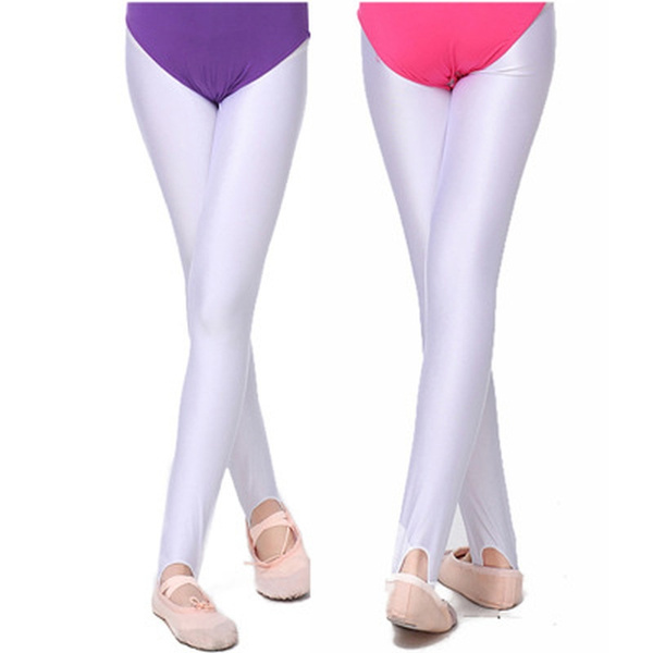 Girls Ballet Dance Leotard Tights Kids Ballet Stirrup Leggings Child Dance  Leggings Gymnastics Pedal Pants Solid Ballerina - AliExpress