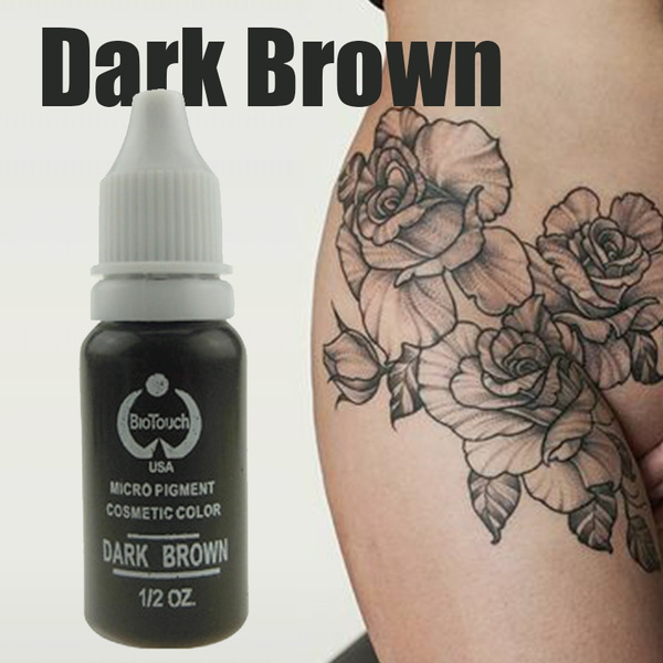 Buy Perma Blend  Espresso  Microblading Ink for Permanent Eyeliner   Professional Tattoo Ink  Cool MediumDark Brown Tattoo Ink Makeup  Vegan  05 oz Online at Lowest Price in Ubuy India B07S4C8X5Q