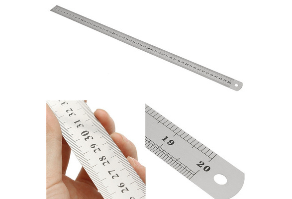 50cm 20 Inch Length Measuring Long Straight Ruler Tool for sale online