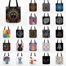 Shoulder Bags, Capacity, Tote Bag, Floral