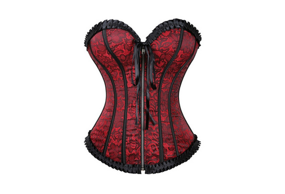 Retro floral shapewear body sculpting corset for women BE82201 