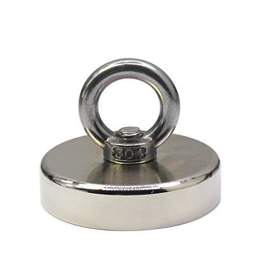 FISHING MAGNET UPTO HEAVY DUTY STRONG NEODYMIUM MAGNET 800 LBS PULL FORCE US