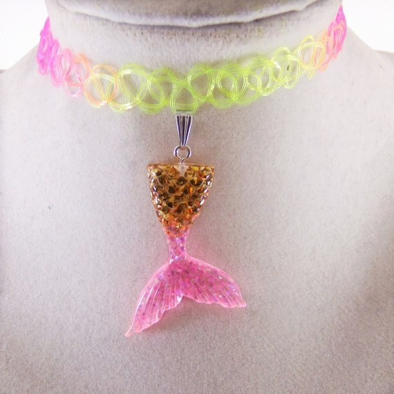 Mermaid deals choker necklace