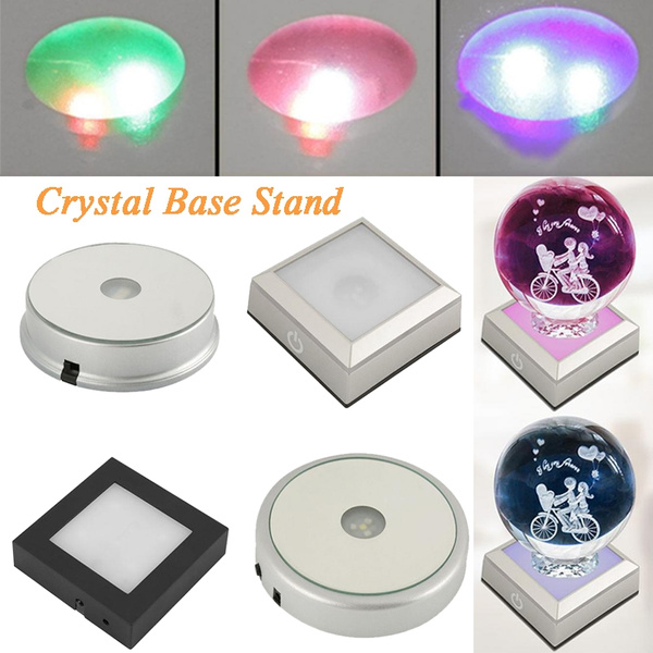 led light crystal display base