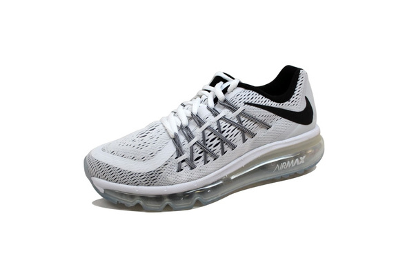 air max 2015 white black